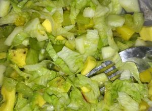 Una foto de Ensalada verde