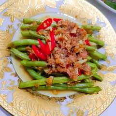 รูปของ Tumis Baby Buncis dengan Tuna