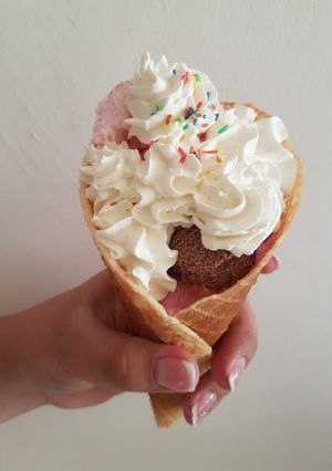 Fagyi tölcsér recept fotója