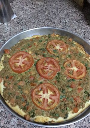 صورة لوصفة عيش باللحم