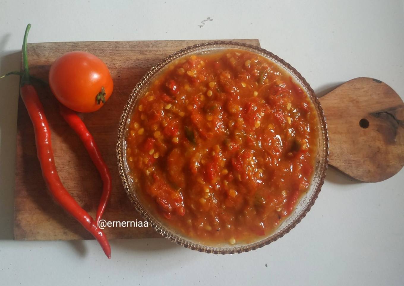 Sambal Tomat Enak Simple