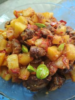 Foto resep Sambal goreng kentang