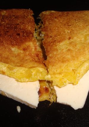 Una foto de Cachapa con Queso