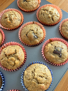 Foto resep Banana chocolate muffin