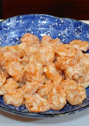 芥末沙拉蝦 的食譜成品照片