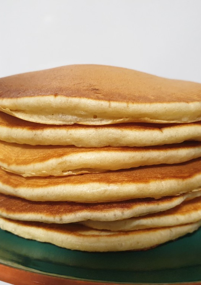 Una foto de Tortitas con plátano