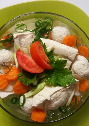 Foto resep Sop Tahu Ayam