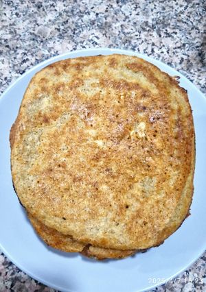 Une photo de Galette de lentilles corail