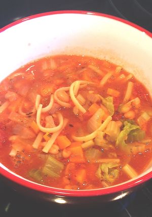 A picture of Speedy Skinny Minestrone.