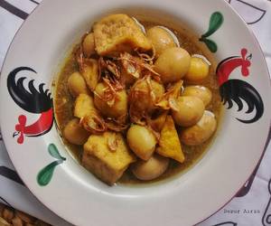 Siap Saji Semur Telur Puyuh dan Tahu Sedap Siap Saji Semur Telur Puyuh dan Tahu Sedap