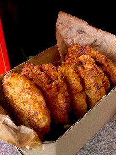 Una foto de Tortitas de gambas