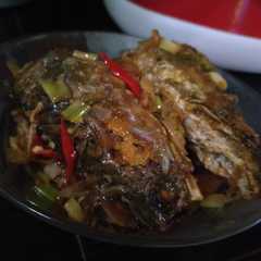รูปของ Ikan gabus teriyaki