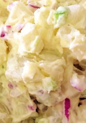Una foto de Ensalada de papa sencilla