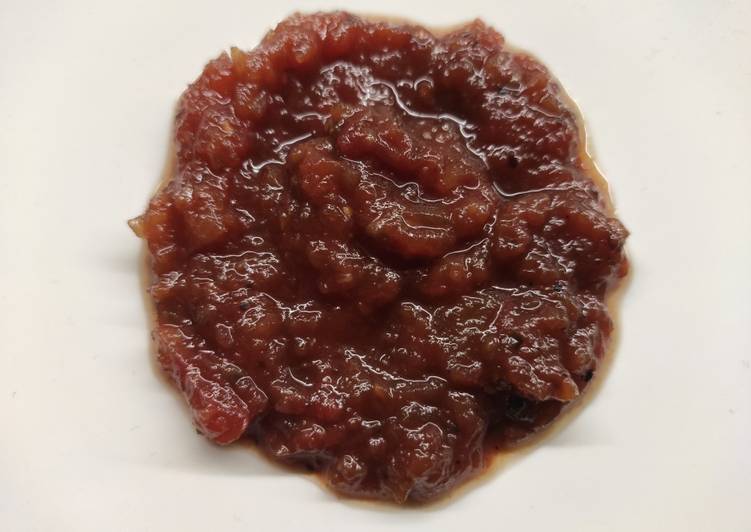 Step-by-Step Guide to Prepare Ultimate Chutney di mele e pomodori