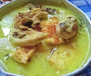 Resep mudah Opor Ayam Tahu Mantul Banget