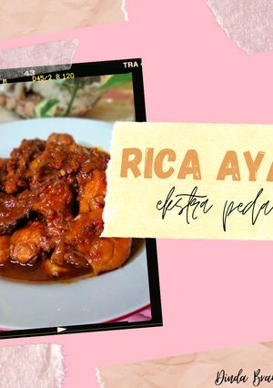 Foto resep Rica Ayam Ekstra Pedas
