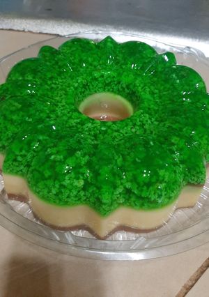 Foto resep Puding Lumut, Mentega