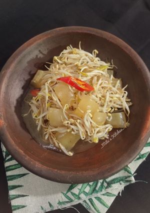 Foto resep Cah Toge Kikil