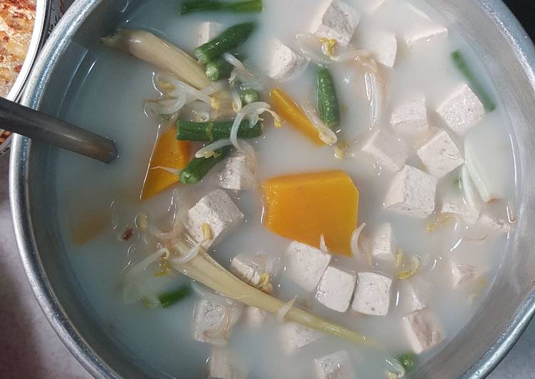 Bagaimana meracik Lodeh sayur simpel (fiber creme) Anti Gagal