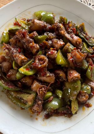 Foto resep Oseng Cumi Pedas