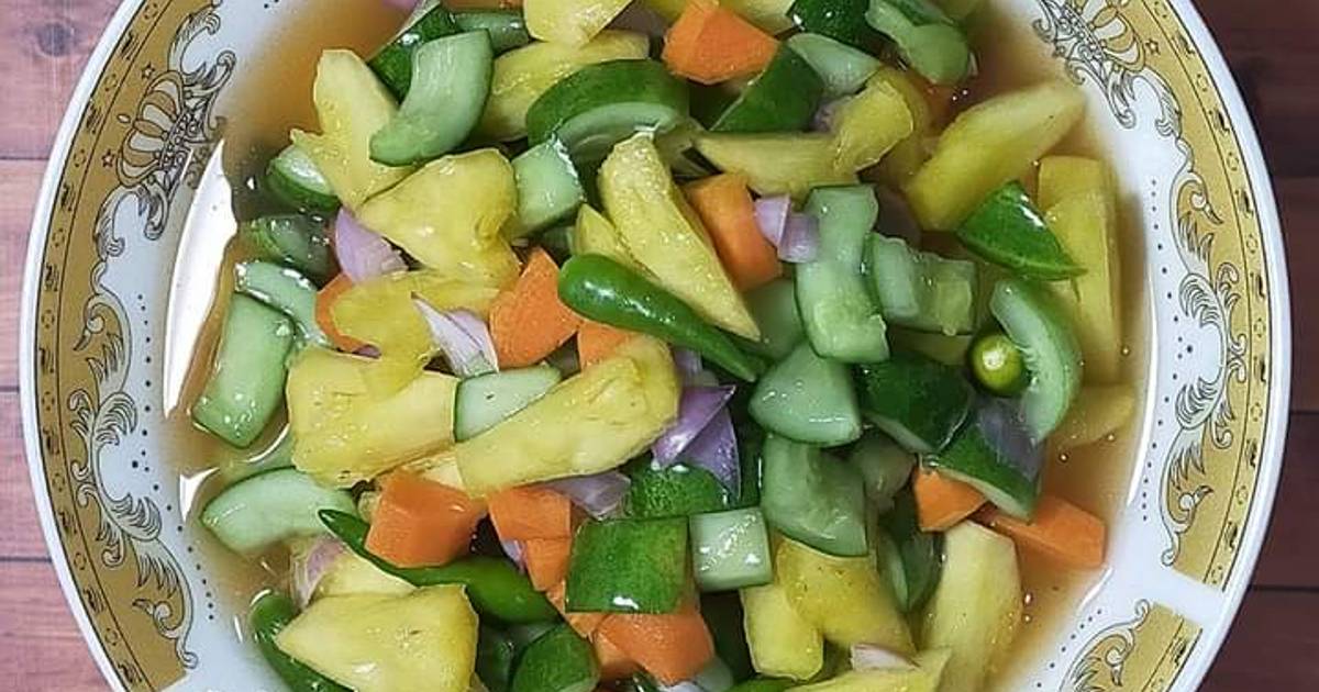 Resep 778 Acar (pendamping Opor, Gulai,nasi Kebuli, Nasi Goreng Dll) Favorit Bunda