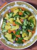 778. Acar (pendamping opor, gulai,nasi kebuli, soto betawi, nasi goreng dll)