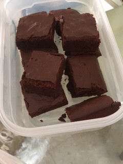 A picture of Fudgy Brownies.