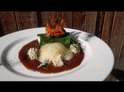 Una foto de carne de soya