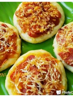 Foto resep 🍕Mini Pizza (teflon)