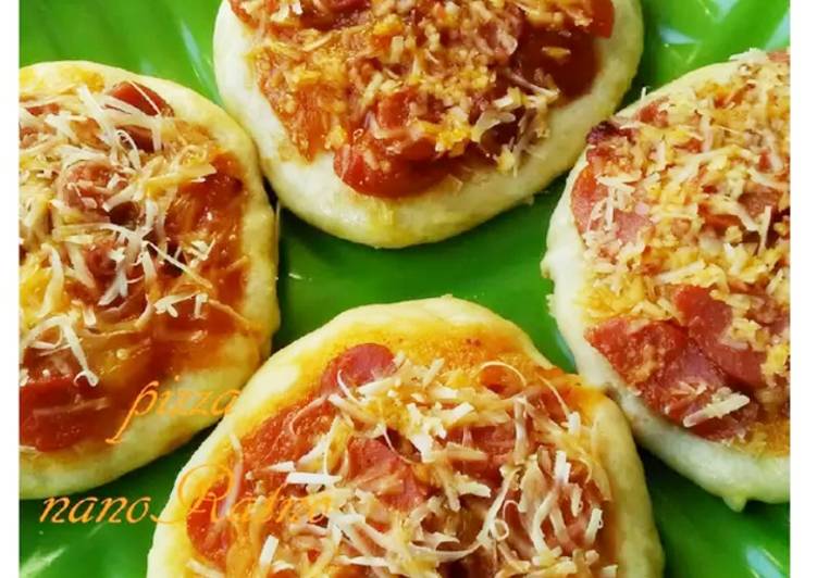  Resep  Mini Pizza  teflon  oleh NanoRatno tyasdermawan 