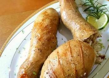 Easiest Way to Prepare Delicious Kroush_and_kabwatlamp_tripelamp_intestines sausages