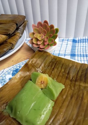 Foto resep Kue Nagasari Pandan
