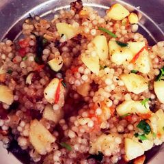 A picture of Sabudana khichdi.