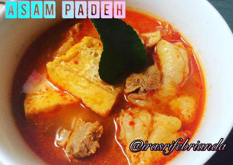 Asam padeh (asam pedas)