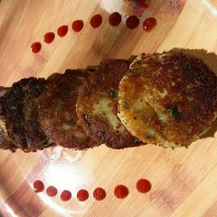 Aloo tikki A picture of Aloo tikki.