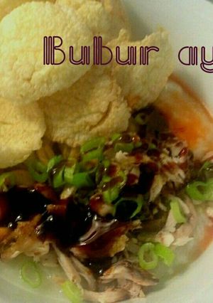 Foto resep Bubur ayam Bandung