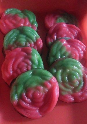 Foto resep Ku tok bentuk mawar