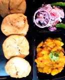 Aloo pyaaz ki kachori