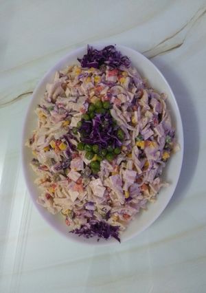 عکسی از دستور سالاد ماکارونی