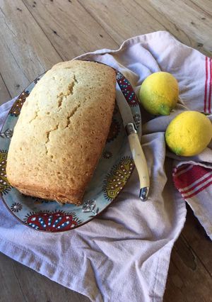 Una foto de Budín de Limón