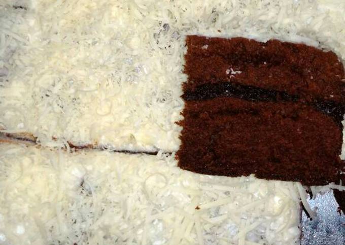 Cara Gampang Membuat Brownies amanda KW tanpa Dcc, Bisa Manjain Lidah