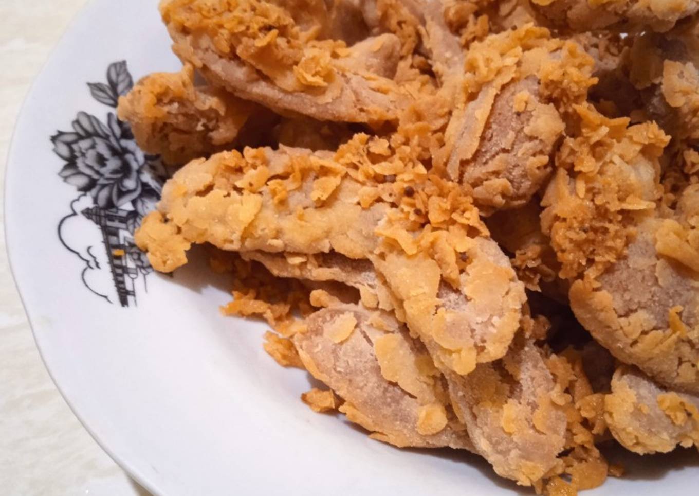Sosis goreng krispy