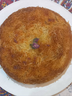 عکسی از دستور کنافه پنیری