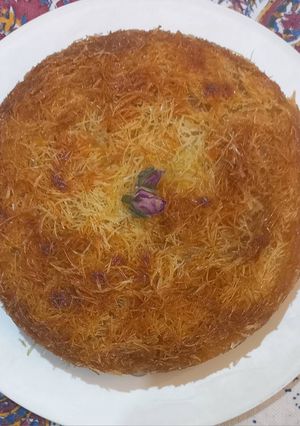 عکسی از دستور کنافه پنیری