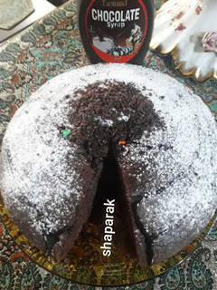 عکسی از دستور کیک بی بی