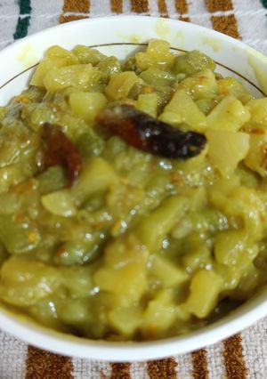 A picture of Simple Sponge Gourd.