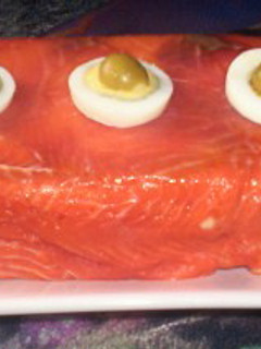 Una foto de Pastel Frío de Salmón (Navidad)