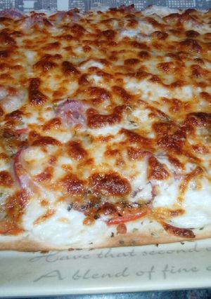 Foto principal de Pizza carbonara