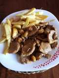 Solomillo de cerdo en salsa de whisky