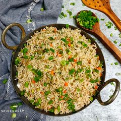 A picture of Vegetable Fried Rice.